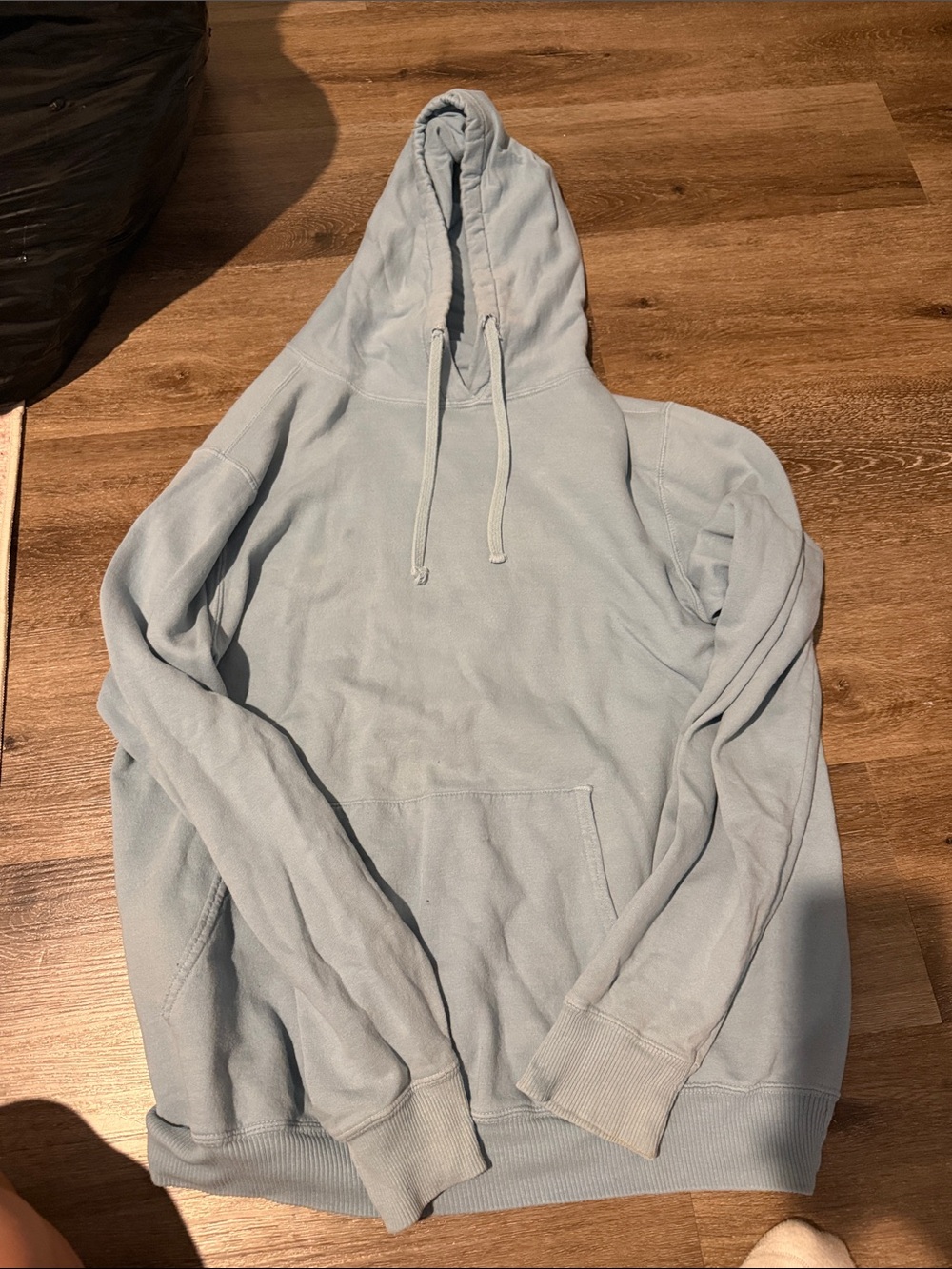 Light Blue Pullover Hoodie